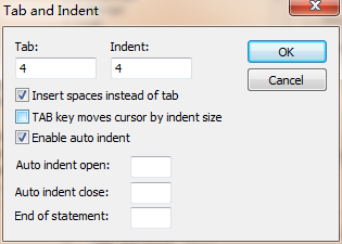 tab and intent
